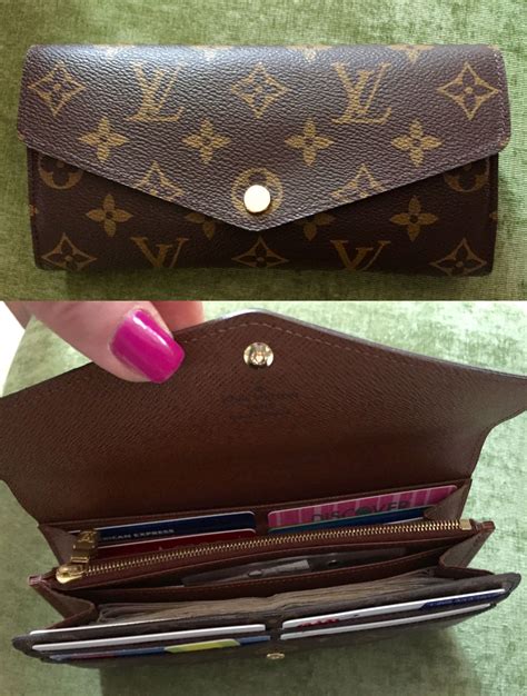 lv sarah wallet monogram|louis vuitton wallet ladies.